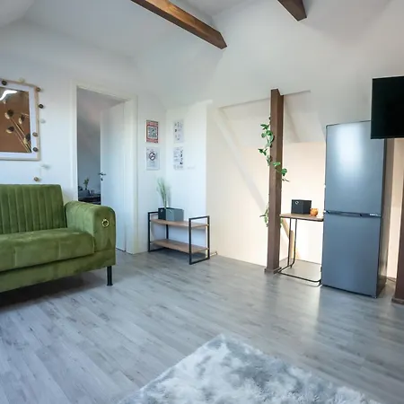 Serviceroom24 - Attic In Mit Wlan - Küche - Badezimmer